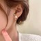 Easter Bunny Earrings for Women Cute Pearl Rabbit Ear Jacket Earrings for Women Party Jewelry (Rabbit Jacket earrings)